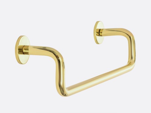 OH- Uchwyt AVA BRASS POLISHED 128mm