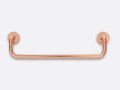 OH- Uchwyt mosiężny AVA COPPER POLISHED 128mm