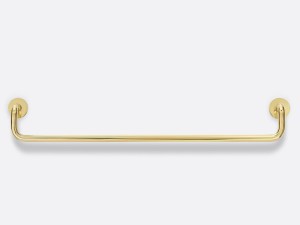 OH- Uchwyt mosiężny AVA L BRASS POLISHED 320mm