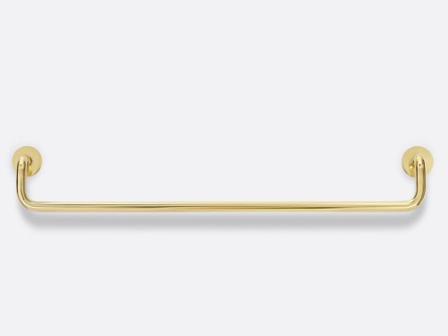OH- Uchwyt mosiężny AVA L BRASS POLISHED 320mm