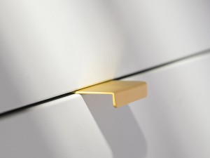 OH- Uchwyt mosiężny krawędziowy ELSE MATT lakierowany 32mm