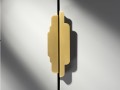 OH- Uchwyt mosiężny krawędziowy KARLA BRASS 96mm