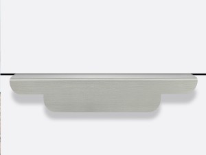 OH- Uchwyt stalowy krawędziowy TILDA SILVER MATT 96mm