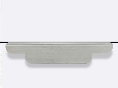 OH- Uchwyt stalowy krawędziowy TILDA SILVER MATT 96mm