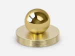 OH- Gałka mosiężna MONA S GOLD Fi 20mm