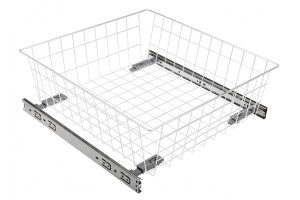 GTV- kosz wysuwny 50 wys.200mm BIAŁA bez prowadnic