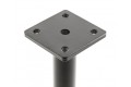 GTV-Nóżka meblowa S RONDA, H=150mm fi25 czarny mat