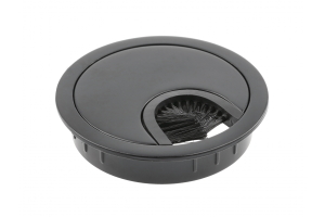 Przepust kabli METALOWY GTV (fi 60) - CZARNY MAT