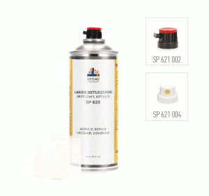 CleHo-Lakier akrylowy RAL9010 półmat. 400ml