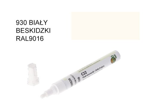 CleHo-Pisak Retuszerski z farbą kryjącą C22 930 biały