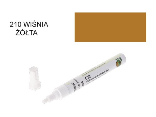 CleHo-Pisak Retuszerski z farbą kryjącą C22 210 wiśnia żółta