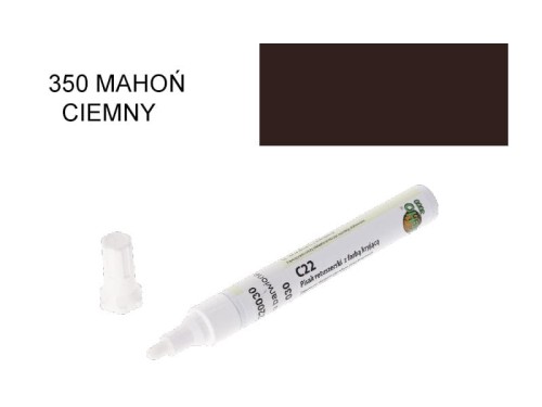 CleHo-Pisak Retuszerski z farbą kryjącą C22 350 mahoń ciemny