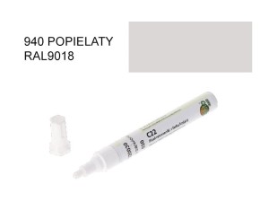 CleHo-Pisak Retuszerski z farbą kryjącą C22 940 popielaty