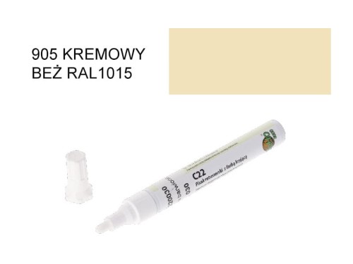 CleHo-Pisak Retuszerski z farbą kryjącą C22 905 kremowy-beż