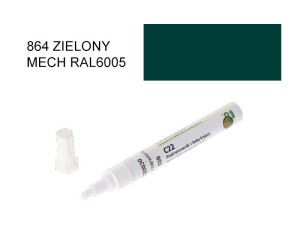 CleHo-Pisak Retuszerski z farbą kryjącą C22 864 zielony mech