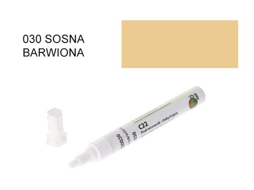 CleHo-Pisak Retuszerski z farbą kryjącą C22 030 sosna barwiona