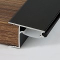 Profil LED DL SKYLINE dystans silikon czarny 2m