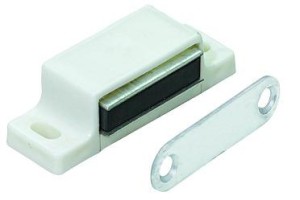 Zamek mebl.magnet.poj.biały