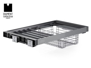 ATM - WB-663-800 P35 Wieszak na spodnie + kosz Antracyt