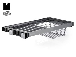 ATM - WB-663-900 P35 Wieszak na spodnie + kosz Antracyt