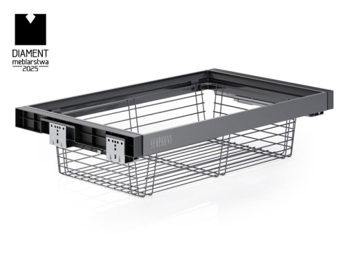 ATM - WB-660-800 P35 Kosz Druciany SYMPHONY Antracyt
