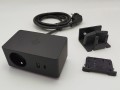 ASA VERSAQ czarne gniazdo nablatowe 1x230V + USB A/C