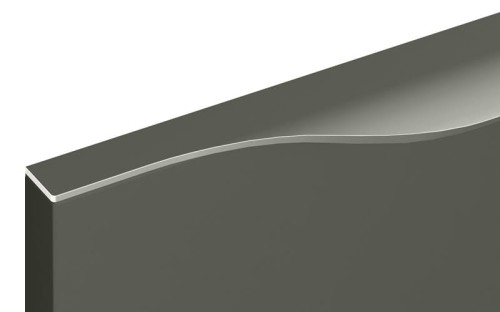 Uchwyt krawędziowy ZOB ( UKW-21) typ S kol. ALU L=496