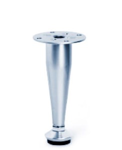 Nóżka met. L-100 chrom "stożkowa" D-03