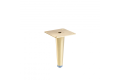GTV-Nóżka meblowa 80x80 SPIRE H-130mm Złoty szczotkowany