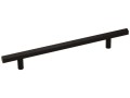 Uchwyt relingowy (RE 33L36) czarny mat  192 mm
