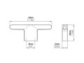 Uchwyt SIRO 2570-80 rysunek
