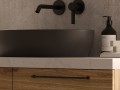 Uchwyt SIRO ( 2536-PB12 ) czarny mat