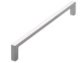 Uchwyt SIRO (2108-ZN1) chrom połysk 224mm