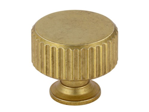 Gałka SIRO prążkowana antyczne złoto (2596-30ZN83)