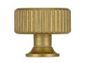Gałka SIRO prążkowana antyczne złoto (2596-30ZN83)