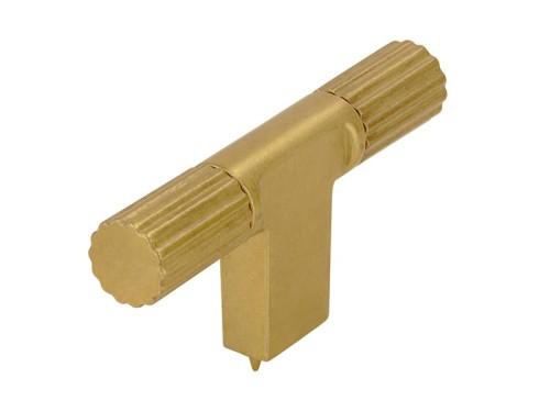 Gałka SIRO prążkowany antyczne złoto (2592-70ZN83ZN83)