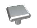 NOMET Gałka NOX Chrom mat / aluminium G6