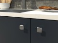 NOMET Gałka NOX Chrom mat / aluminium G6