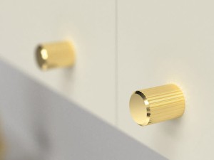 NOMET Gałka AVANTI (A-1646RA1) złoty połysk G3