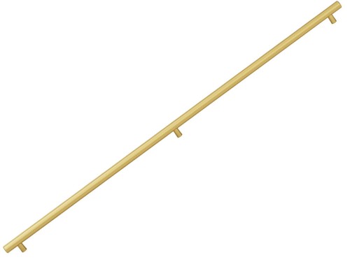 NOMET  Uchwyt ARNO (C-6759-1056RA1.A2-TL77) Złoty mat L-1056 