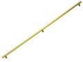 NOMET  Uchwyt ARNO (C-6759 G3-G3) Złoty połysk L-1056