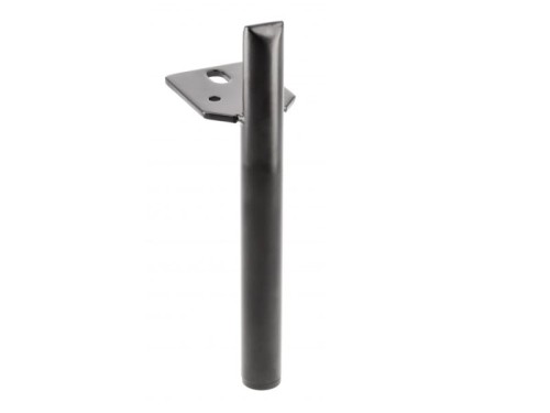GTV-Nóżka meblowa RONDA, H=150mm fi25 czarny mat