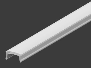 Profil LED THL Osłona Mleczna C21 wąska 3m