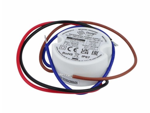 Zasilacz LED-DL 12V/ 30W dopuszkowy Wodoodporny
