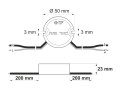 Zasilacz LED-DL 12V/ 30W dopuszkowy Wodoodporny