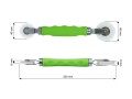 DL- Roller do montażu taśm LED SMD 2835/COB 5-10mm Zielony