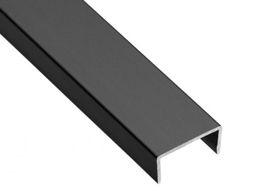 Profil aluminiowy C18mm L3 m kolor czarny
