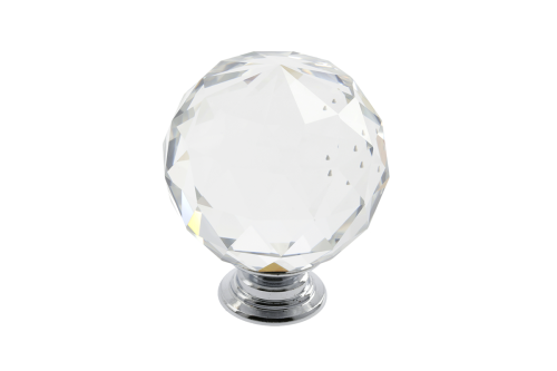 GTV-Gałka CRYSTAL PALAC -J 30mm Cr+Crystal