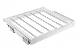 GTV-Garderoba ELITE Biały wieszak na spodnie "80"