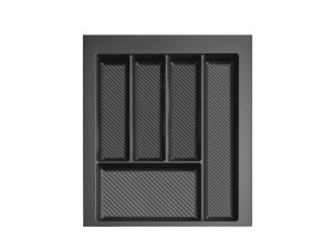 Wkład szufladowy MAX "45" GRAFIT gł. 450-500mm